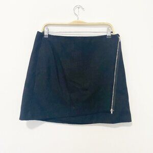 NEW Gap Black Wool Mini Skirt Size 10
